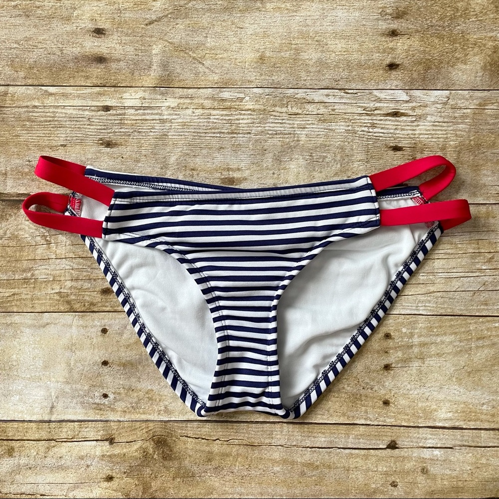 Mossimo Patriotic Stripe Swim Bottoms | S